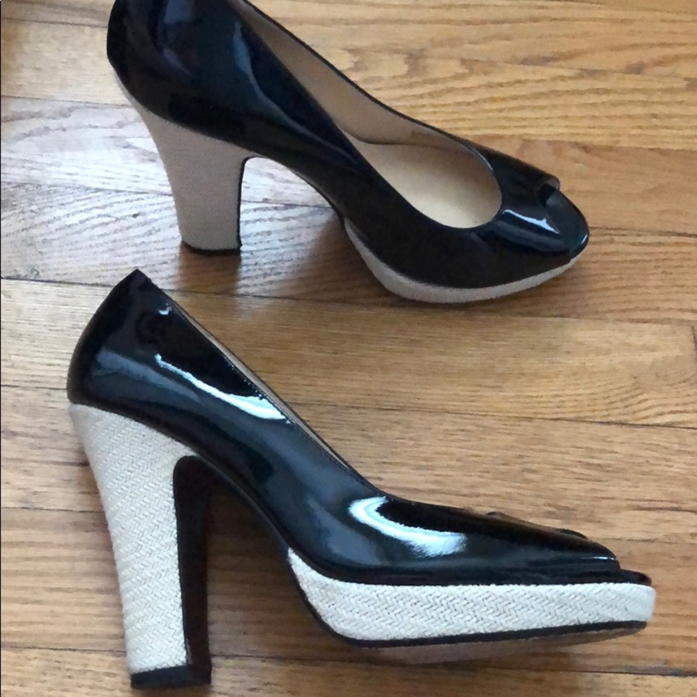 Cole Haan Black Patent OT Pump